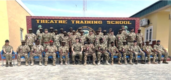 UK Delegates 20 Personnel To Take The Nigerian Army On Courses, Donates £450,000 Worth Of Equipment