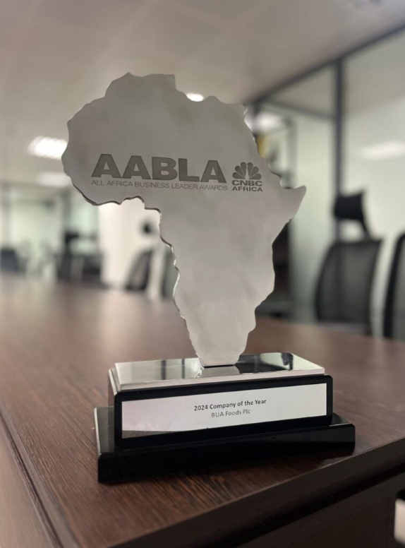 BUA Foods Bags First Nigeria Named Company Of The Year By AABLA