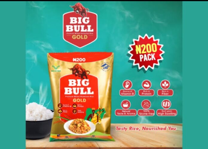 2l Rice Sachet Bull Releases N200 Sachet Rice Pack to Satisfy Nigerians