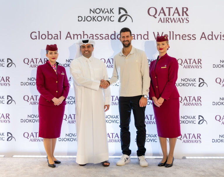 Qatar Airways Announces Tennis Legend Novak Djokovic As Global Brand Ambassador And Wellness Advisor
