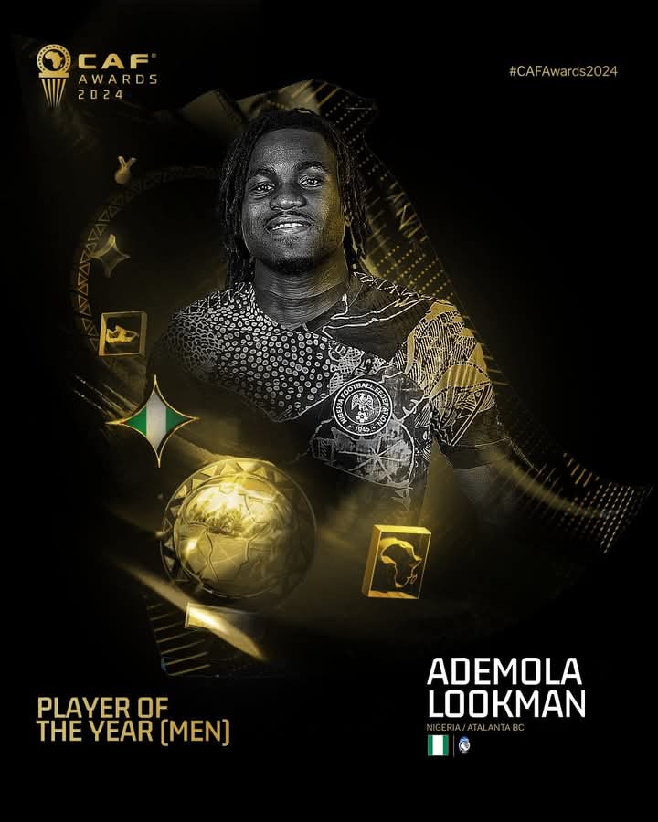 Ademola Lookman Clinches African 2024 Ballon d’Or, Topples Other Nominees