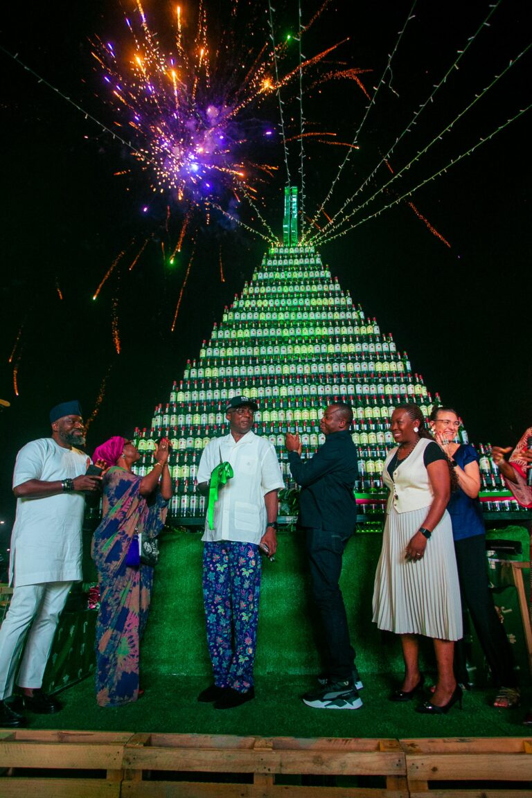 Lagos State Government Commends Pernod Ricard Nigeria’s Eco-Friendly Christmas Tree Initiative