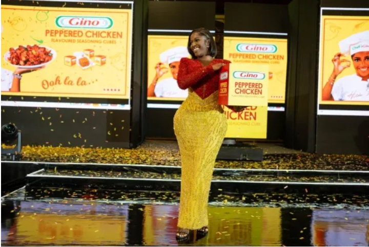 GB Foods Hosts Hilda Baci At Gino Peppered Chicken Seasoning Cube, Gino Peppered Chicken Tomato Paste Debut