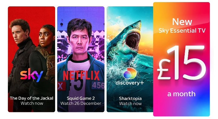 Sky Introduces New TV Package, Includes Netflix, Discovery+, Over 100 Channels