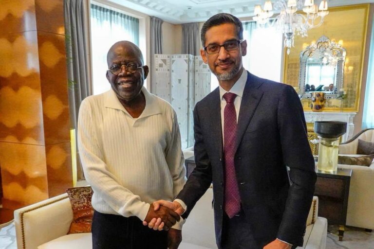 Google CEO, President Tinubu Meets In Paris To Discuss Nigeria’s AI Capabilities