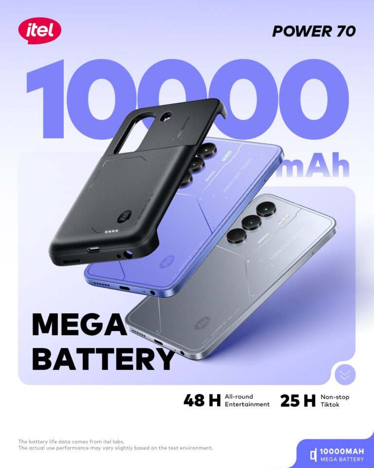 Itel Hit Nigerian Market With itel Power70, 10,000mAh Smartphone Debuts