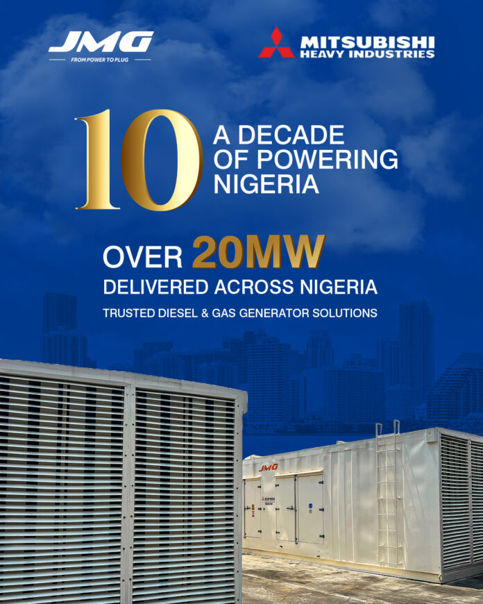 JMG And Mitsubishi Heavy Industries Celebrate 10-Year Partnership Delivering Over 20,000 kVA Of Power Solutions In Nigeria