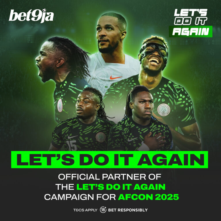 Logifuture-powered Bet9ja Renews support For Nigeria National Team With ‘Let’s Do It Again’ Campaign Ahead Of AFCON 2025