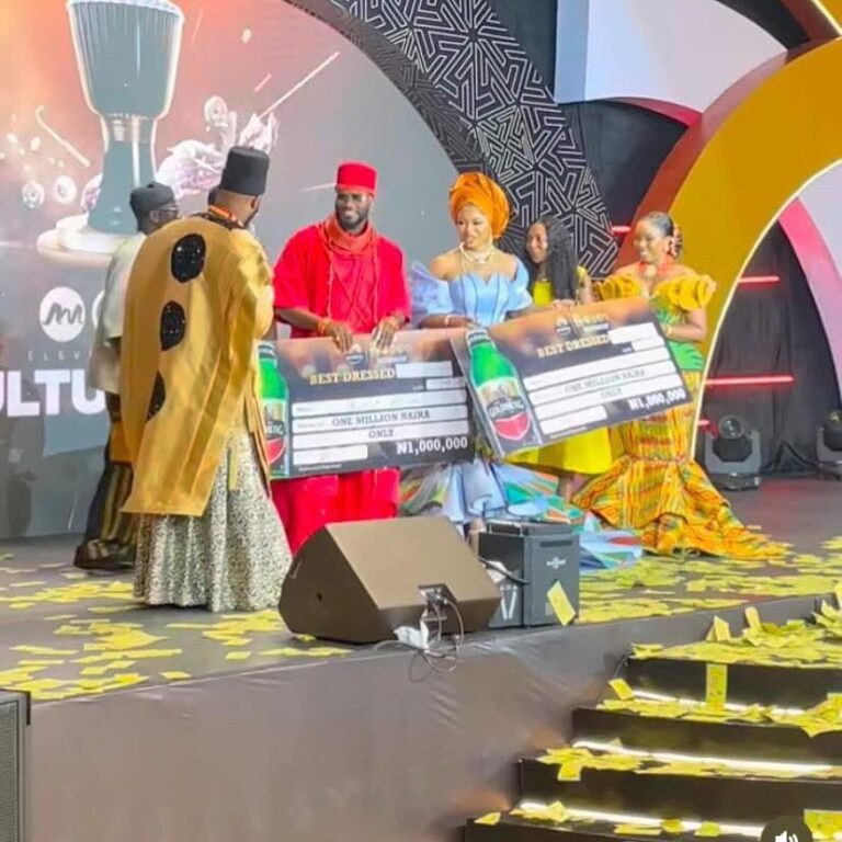 BBN’s Prince Enwerem And Liquorose Bags 2025 AMVCA Cultural Day’s Best Dressed Awards