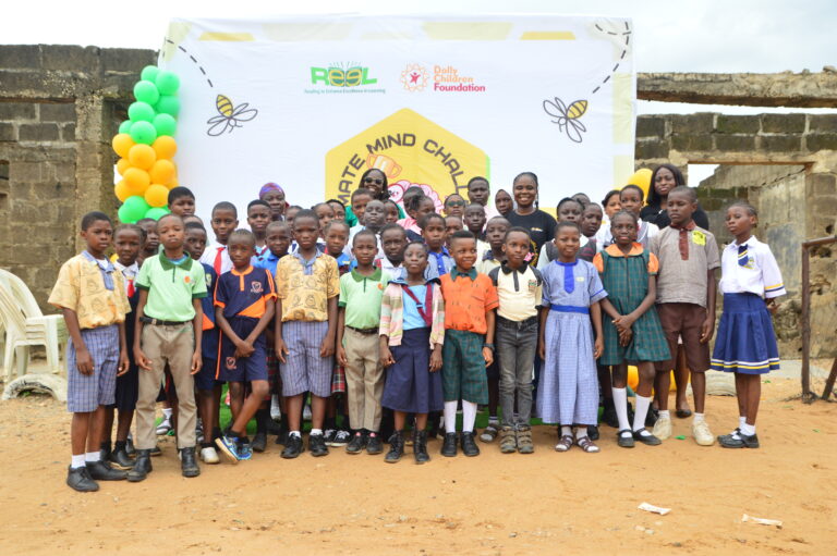 Dolly Children Foundation, In Partnership With Reel Foundation, Empowers 200 Ogun Pupils With Mind Challenge Makogi, Magboro, Ogun State