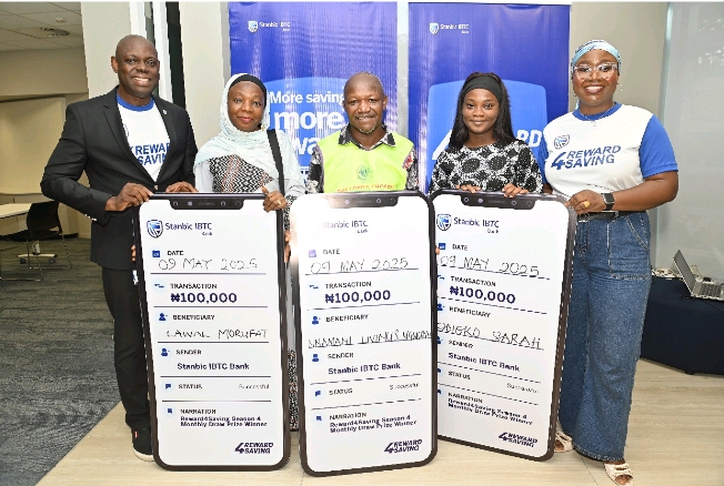 70 Customers Win First N7 Million In The Stanbic IBTC Reward4Saving Promo Season 4
