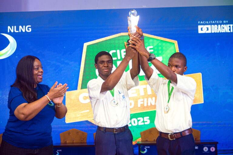 NLNG Ignites Passion For Science As Community Scondary School, Igboh Etche, Emerge Winner Of 2025 Science Quiz Competition