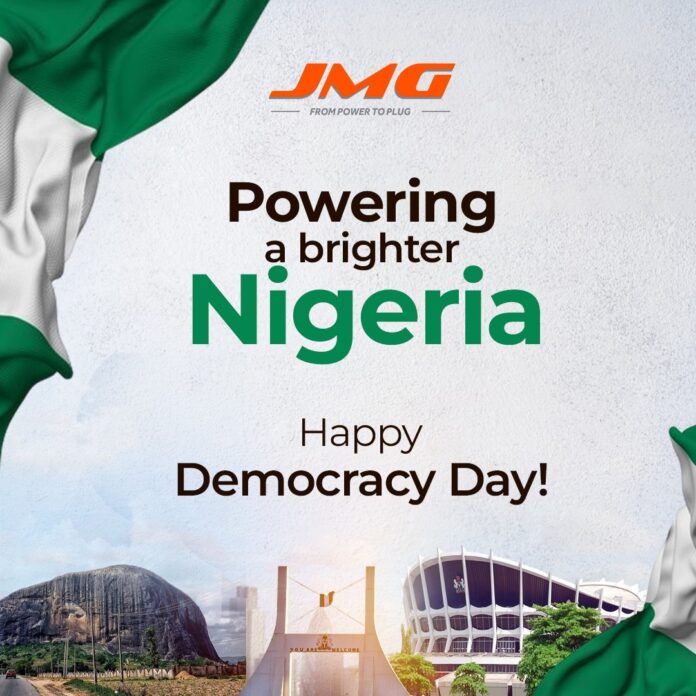 JMG DEMOCRACY JMG Celebrates Democracy Day, Reaffirms Commitment To Nigeria’s Growth And Progress