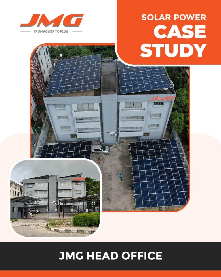 JMG Walks The Talk With ₦40 Million Diesel Savings At Its Solar Powered HQ 
