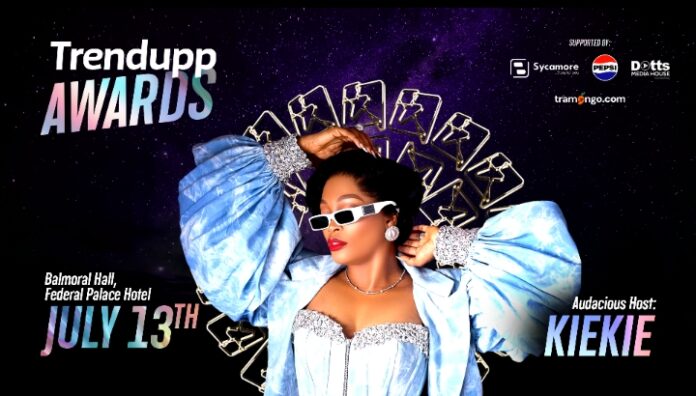 KieKie To Host Milestone 5th Edition Of Trendupp Awards
