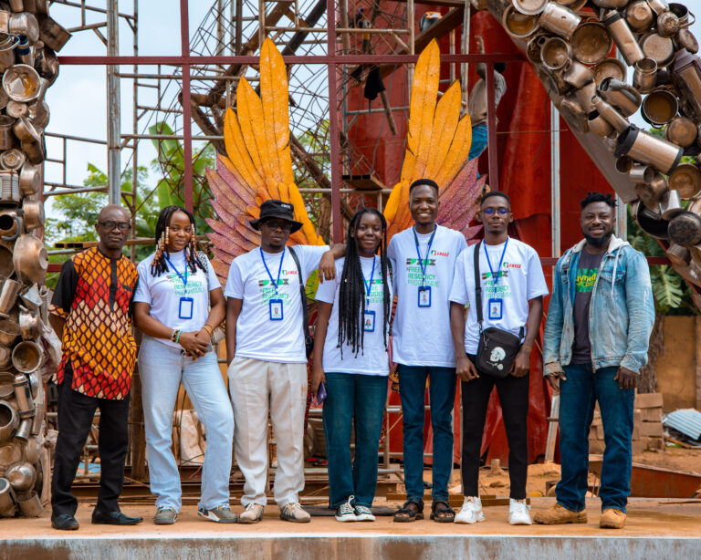 Young Artists Reclaim Culture Through Waste At FREEE Recycle’s Inaugural Residency Program In Nigeria
