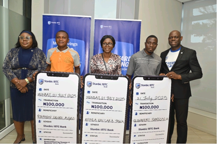 148 Nigerians Celebrate ₦23 Million Win In Stanbic IBTC’s Reward4Saving Season 4 Promo