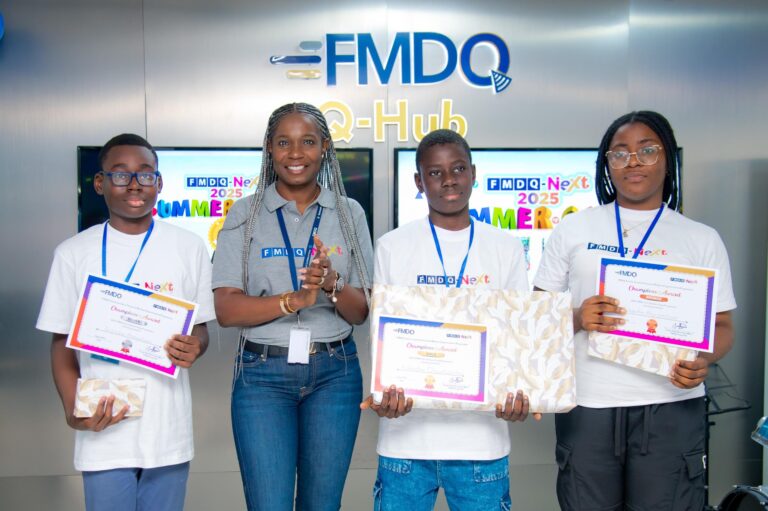 FMDQ Group Concludes Its 6th FMDQ-Next Summer Camp Programme, Reaffirms Commitment To Youth Empowerment