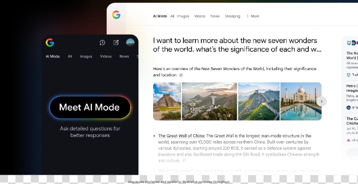 Google Debuts AI Mode In Search, Bringing A More Powerful And Intuitive Experience To Users