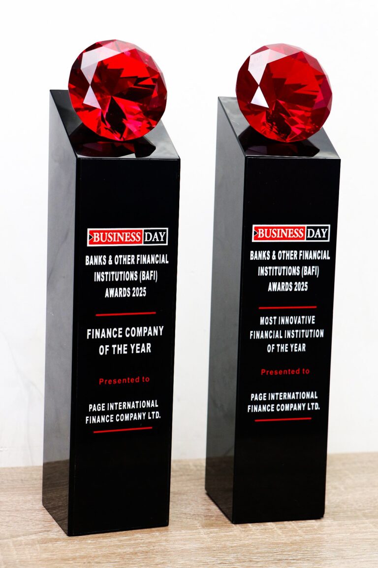 Page Financials Flags Excellence, Bags Multiple Awards At BAFI Awards