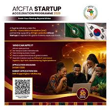 Federal Government Opens Applications For AfCFTA Startup Acceleration Programme 2026