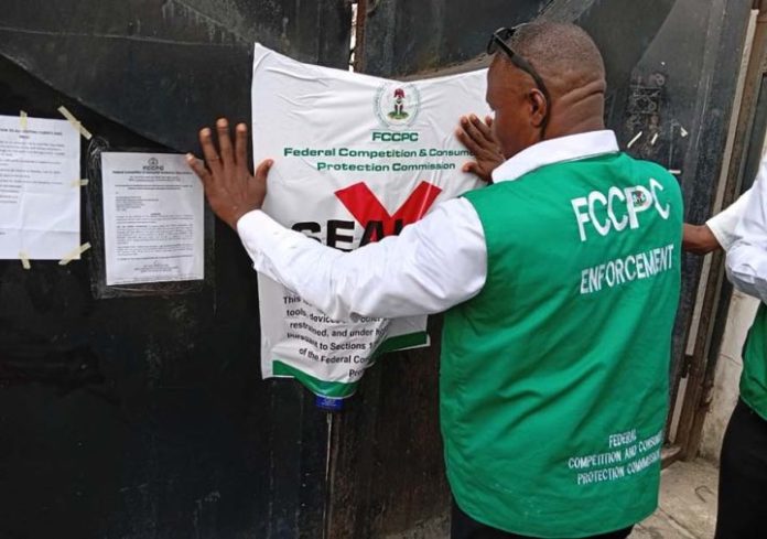 FCCPC-SEAL-thegem-blog-timeline-large FCCPC Seals PWAN Max Office In Lagos Over Alleged Failed Land Allocation To Subscribers In 2026