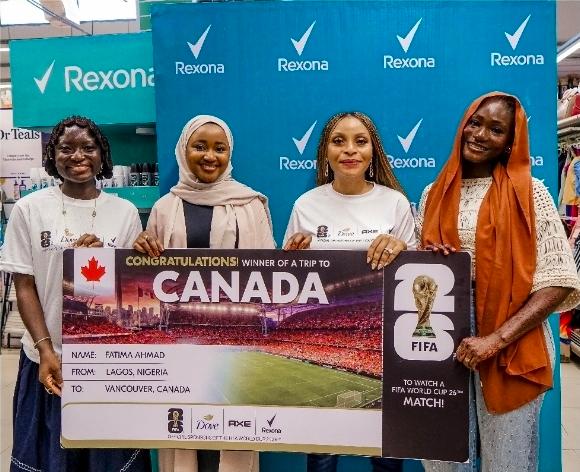 Unilever Nigeria Rewards Consumers With FIFA World Cup 2026 Rexona Promotion Trip To Vancouver