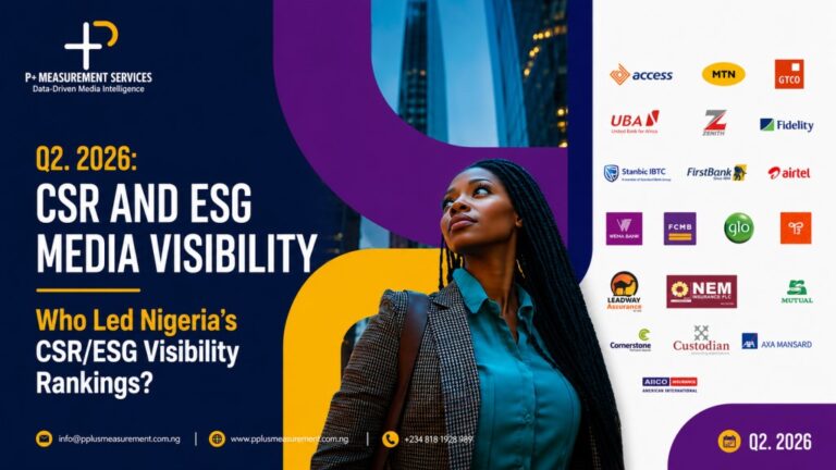 Fidelity Bank, Airtel Nigeria, Leadway Assurance Dominate Nigeria’s 2026 CSR And ESG Media Rankings
