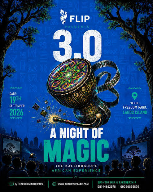 Film In The Park Unveils F.L.I.P 3.0 For September 2026 Outdoor Cinema Experience In Lagos