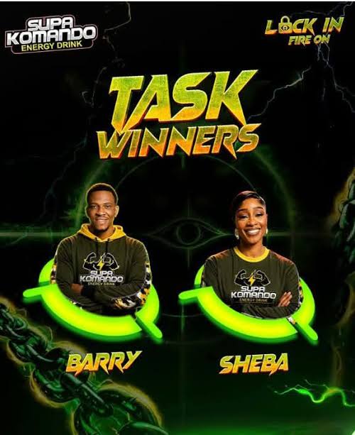 Barry and Sheba Emerge Winners of Supa Komando’s Gruelling Three-Stage Task on BBNaija Season 11