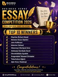 Business Verge Names Top 10 Finalists In 2026 UNILAG Student Essay Competition