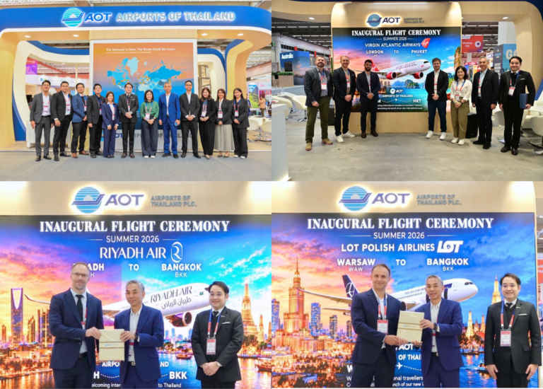 AOT Engages Over 50 Airlines and Airport at Routes World 2026 to Boost Thailand’s Global Connectivity