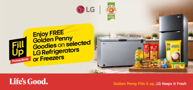 LG, Golden Penny Offer Free Food Bundles With Selected Refrigerators and Freezers
