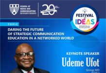 Udeme Ufot to deliver Keynote on the Future of Strategic Communications Education